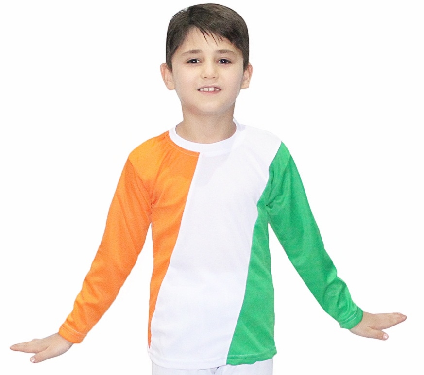 Kids’ Tricolor T-Shirt for Independence/Republic Day