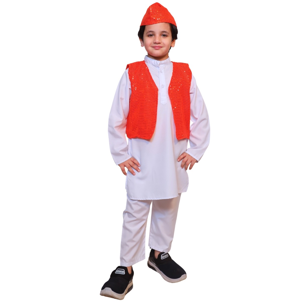 Qawwali Jacket Orange