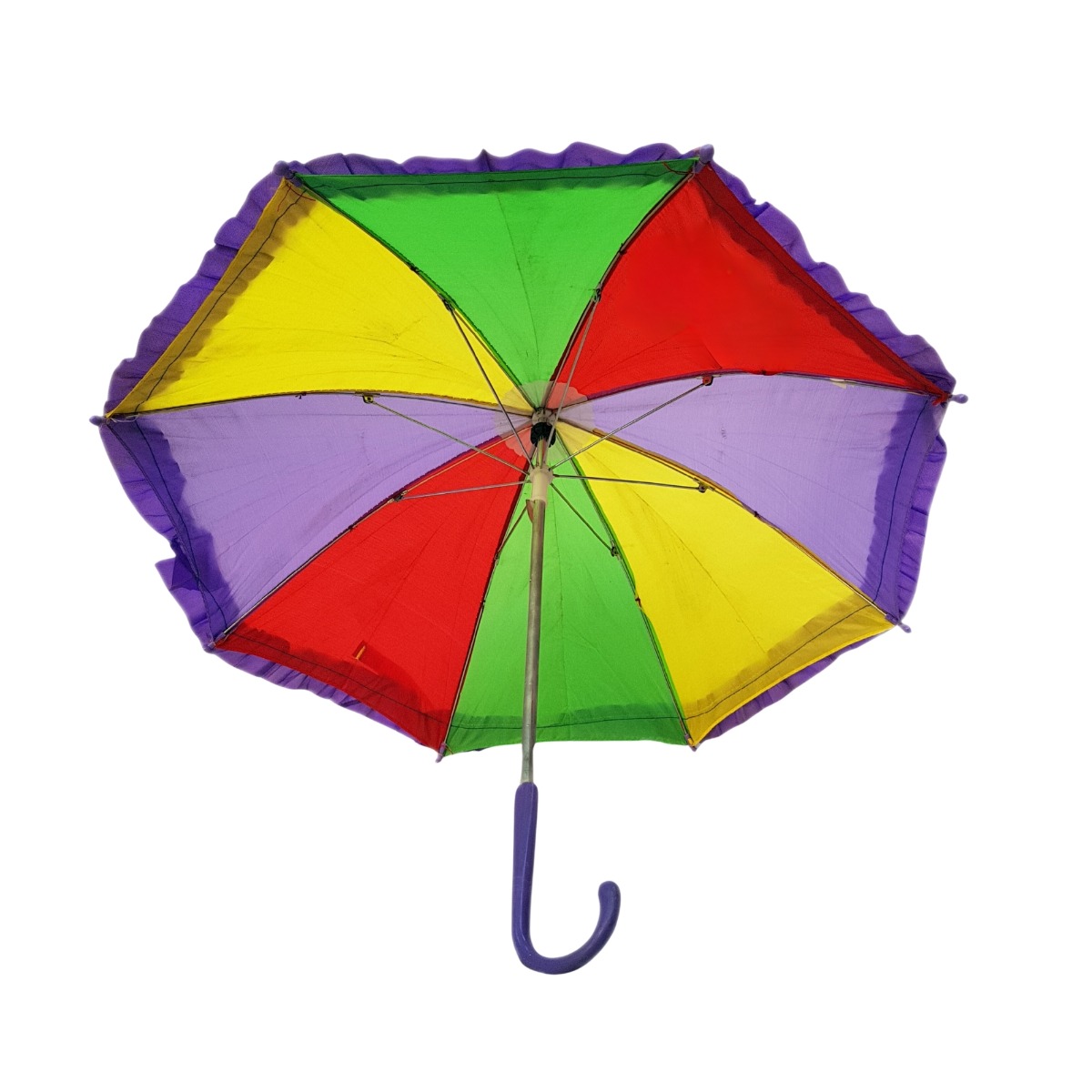 Multicolor Rainbow Umbrella for Children Fun & Stylish