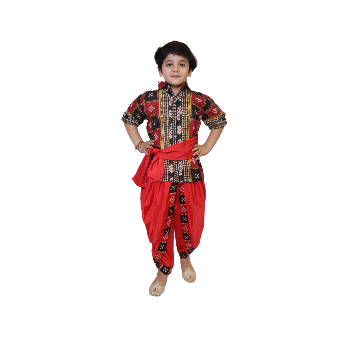 Sambalpuri Dance Costume for Boys