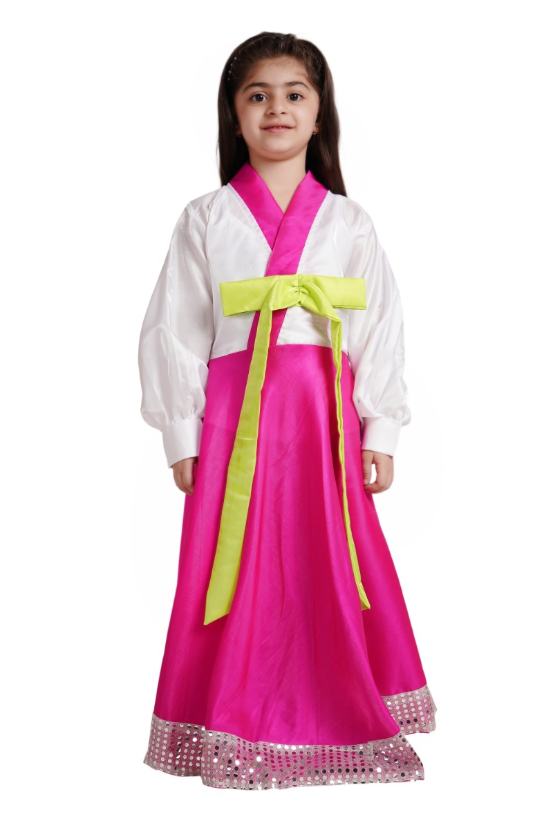 Korean Girl Fancy Dress for Kids