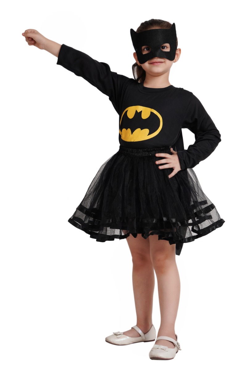 Bat Girl Super Hero Costume for Girls