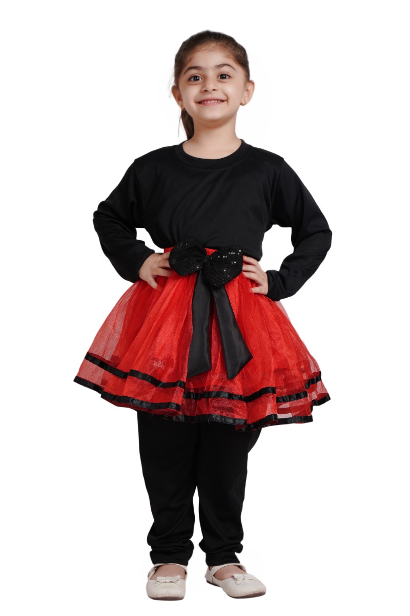 Tu Tu Skirt Red Fancy Dress for Kids