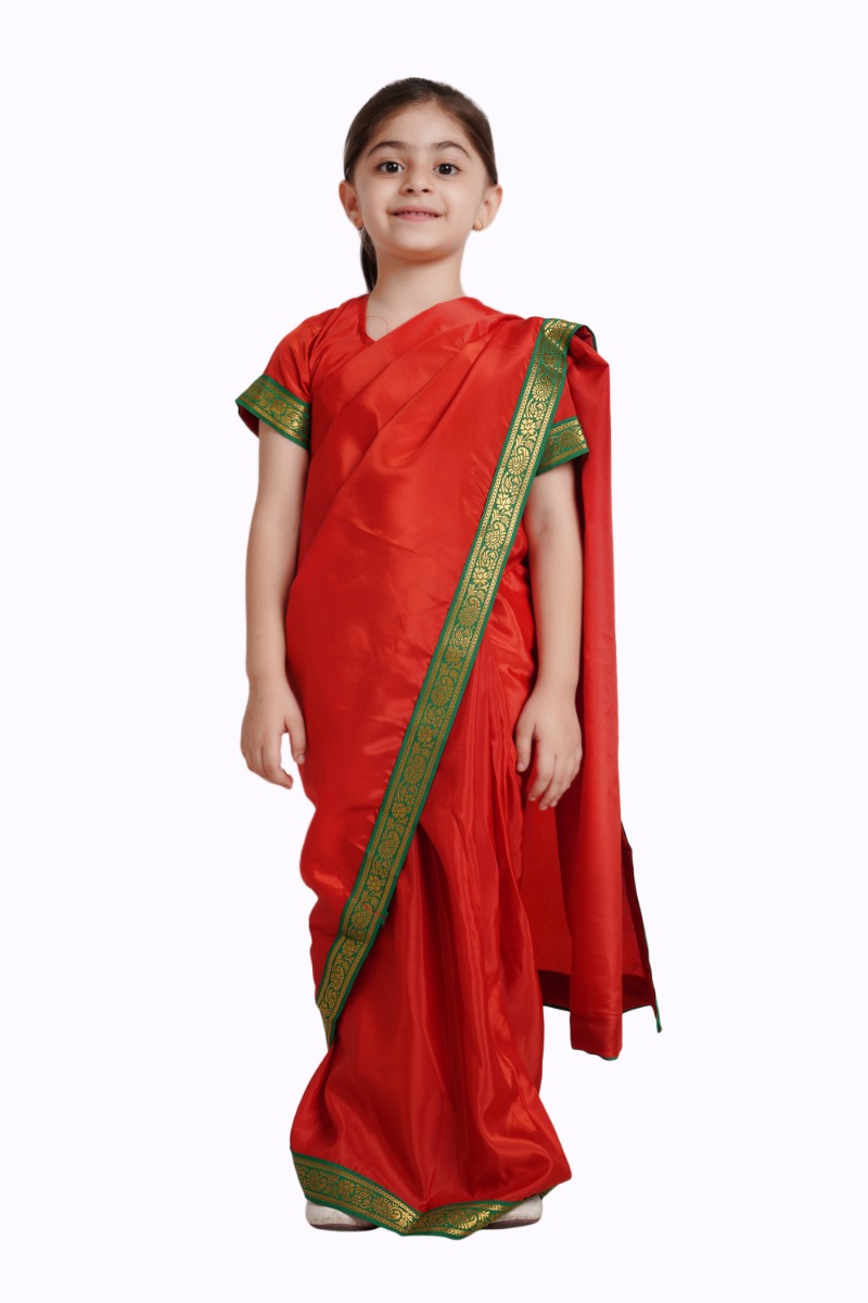 Traditional Saree Costume for Kids
