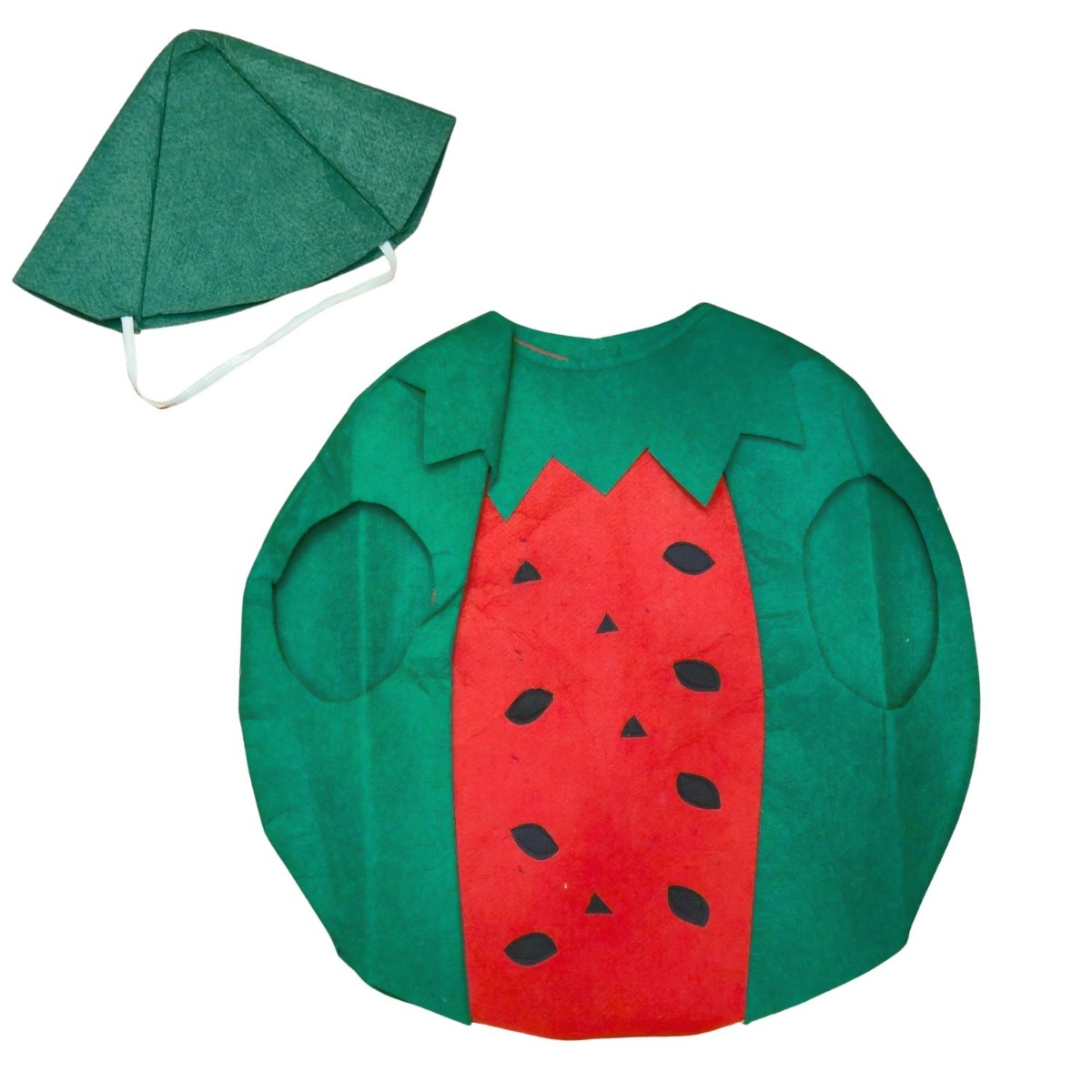 Watermelon Fruits Costume Cutout with Cap