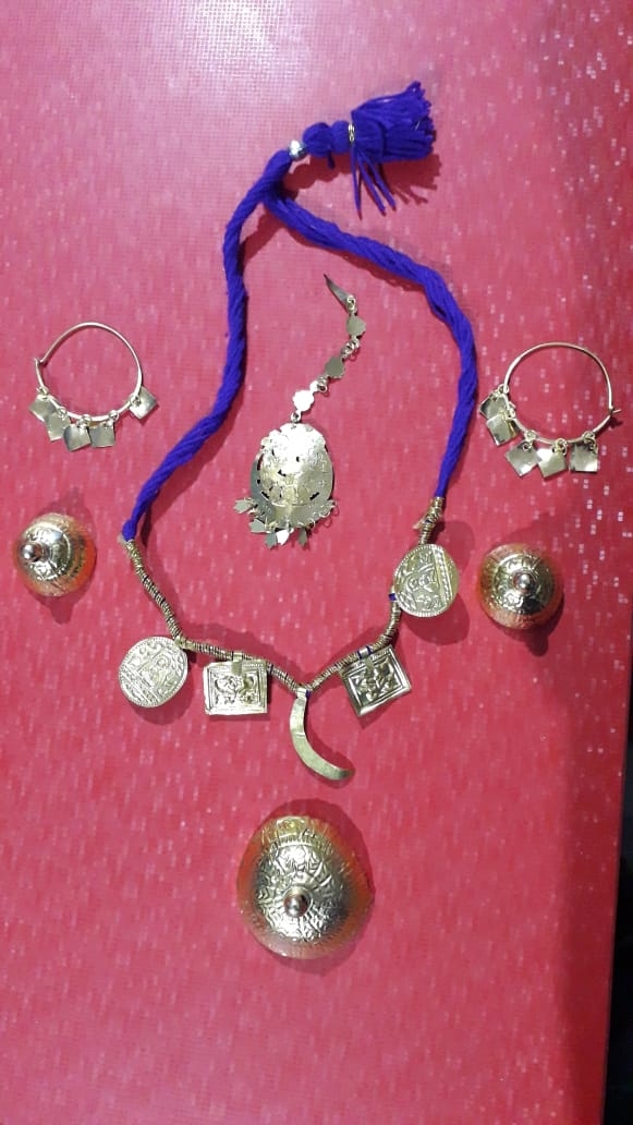 Punjabi Giddha Jewellery Saggi Phul