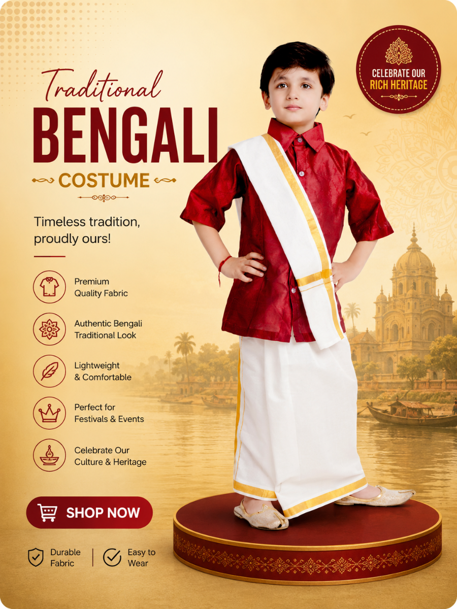 Bengali Boy Traditional Dress
