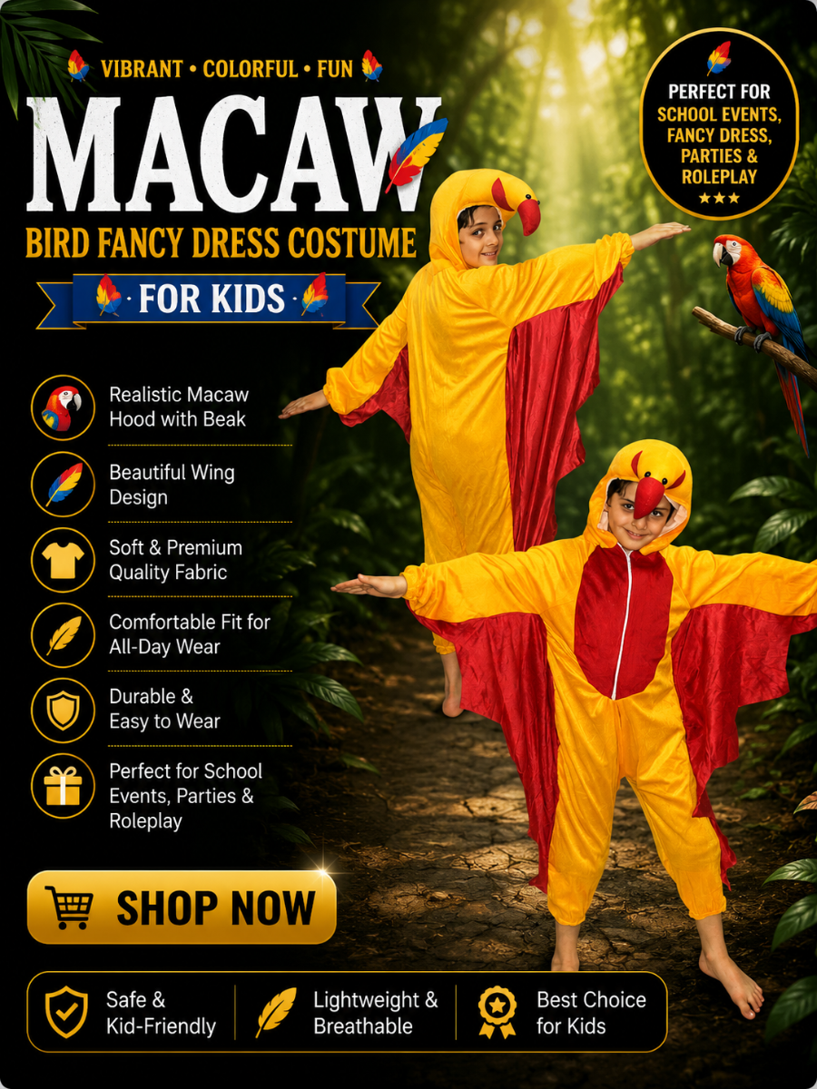 Macaw Birds Costume