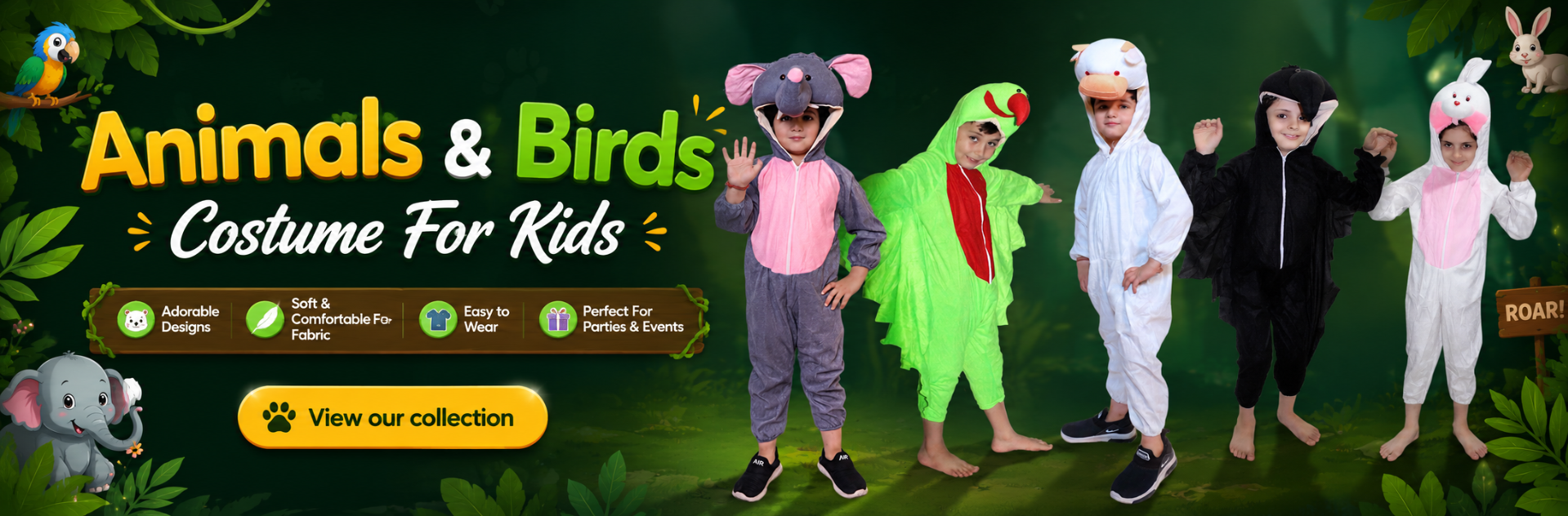 Animals & Birds Costume