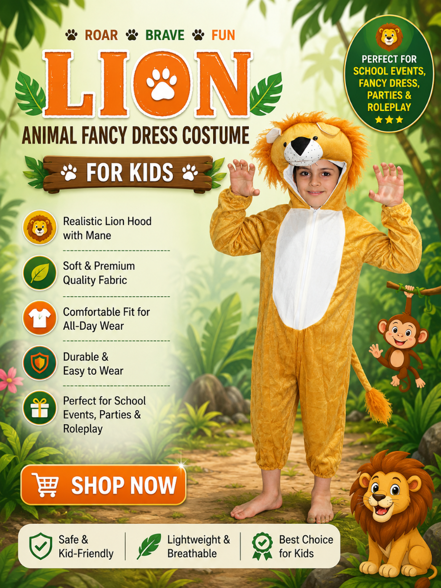 Lion Animal Costume