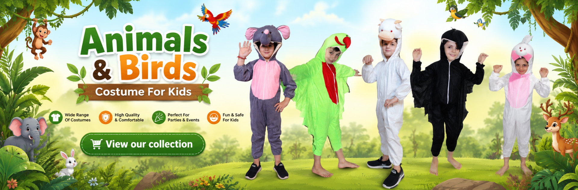 Animals & Birds Costume