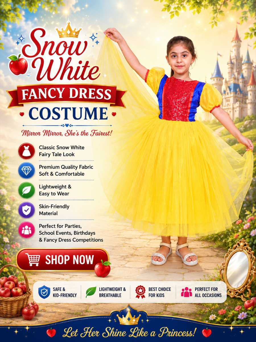 Snow White Fancy Dress Costume