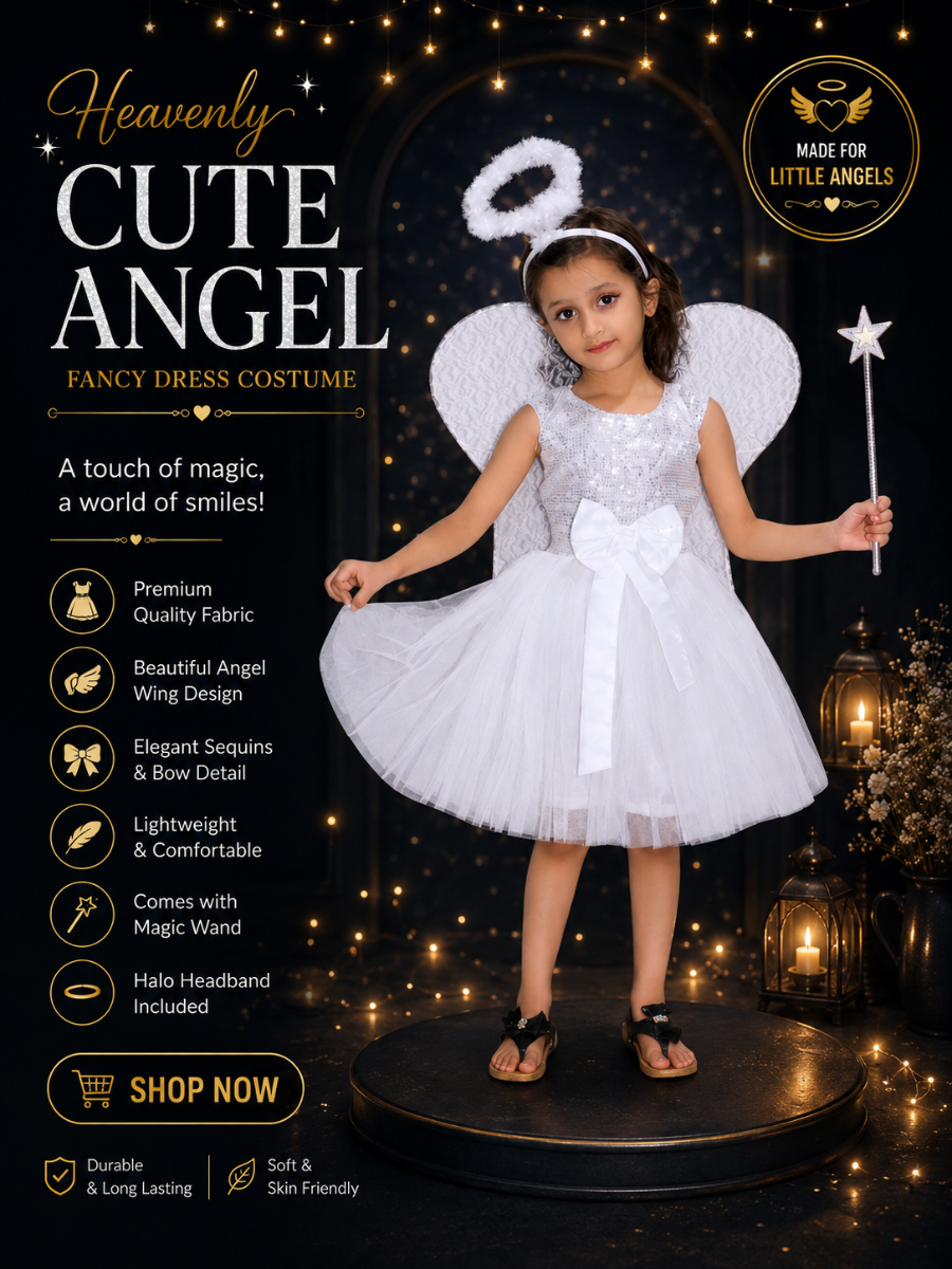 Angel Fancy Dress for Kids
