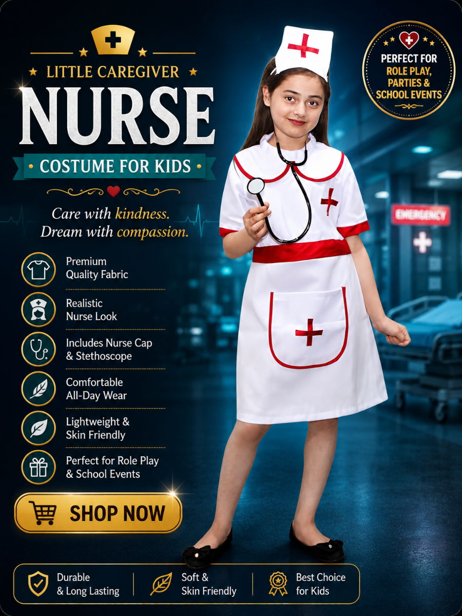 Nurse Fancy Dress Costume